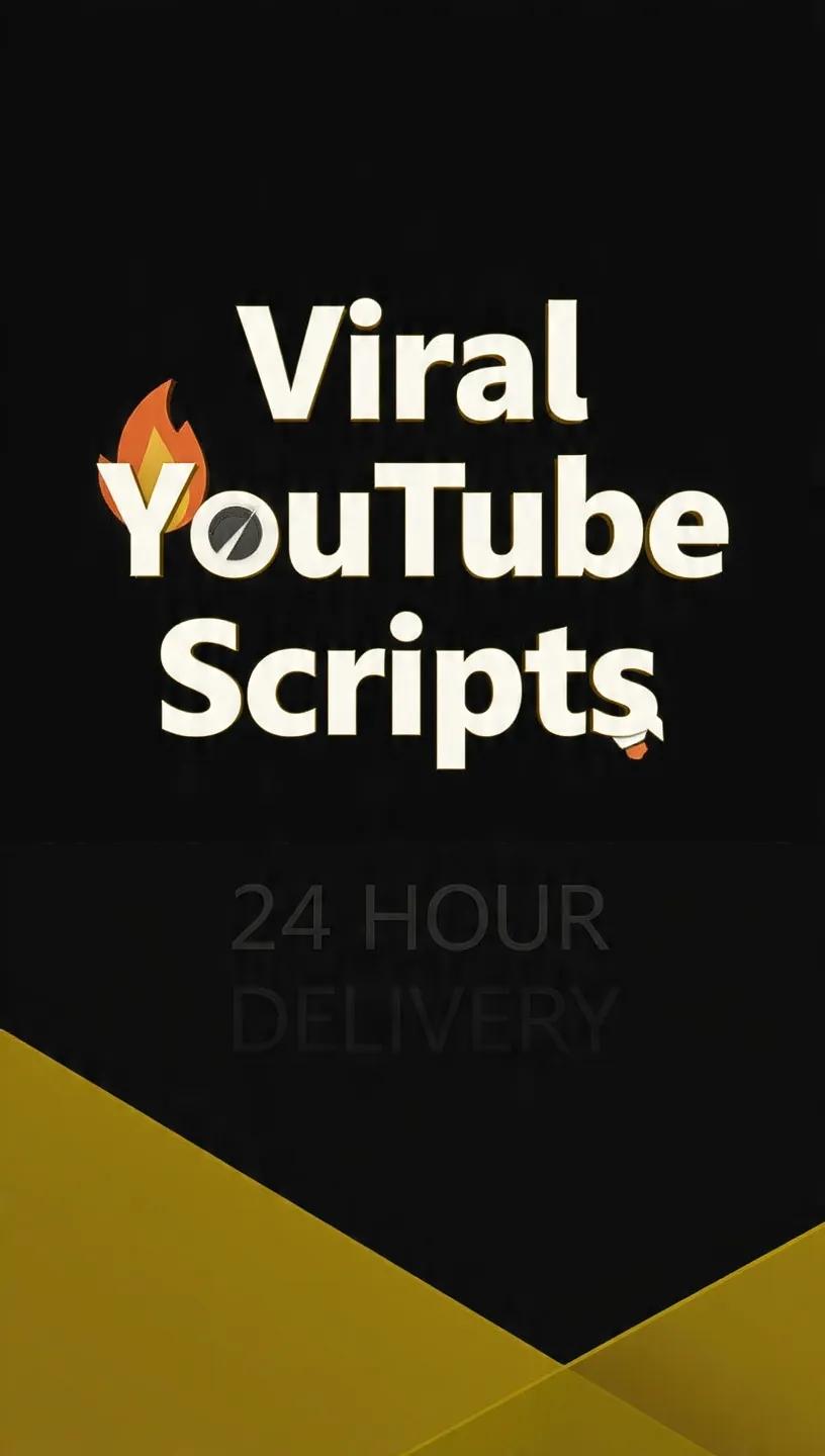 I will write engaging YouTube cash cow video script