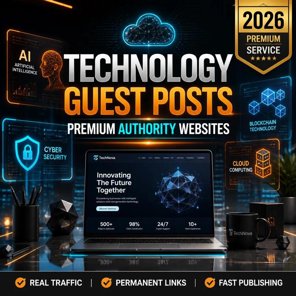 High Authority Technology Guest Posts with DoFollow Links