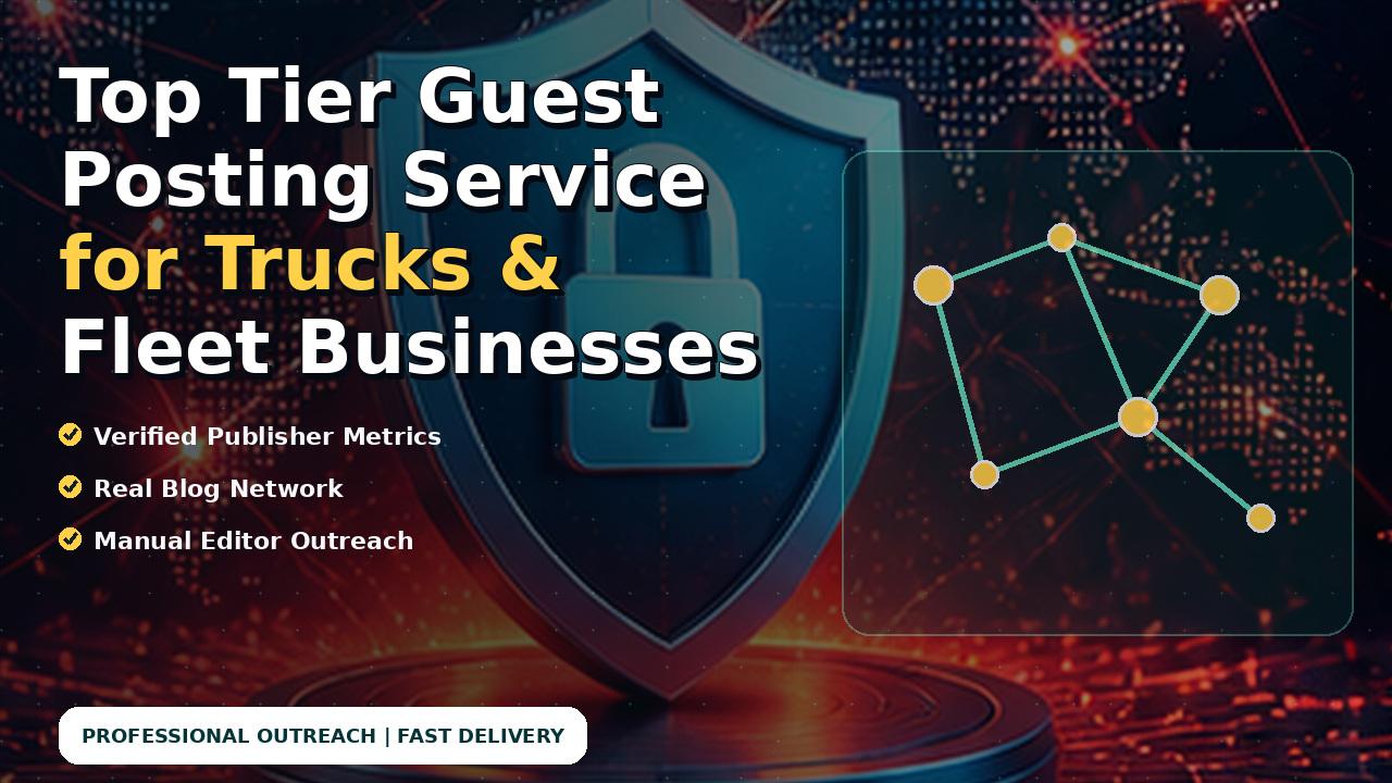 Top Tier Guest Posting Service for Trucks & Fleet Businesses
