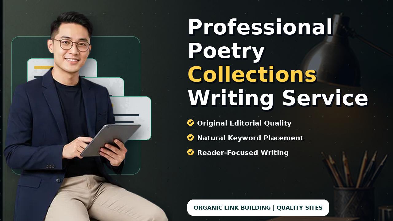 Professional Poetry Collections Writing Service