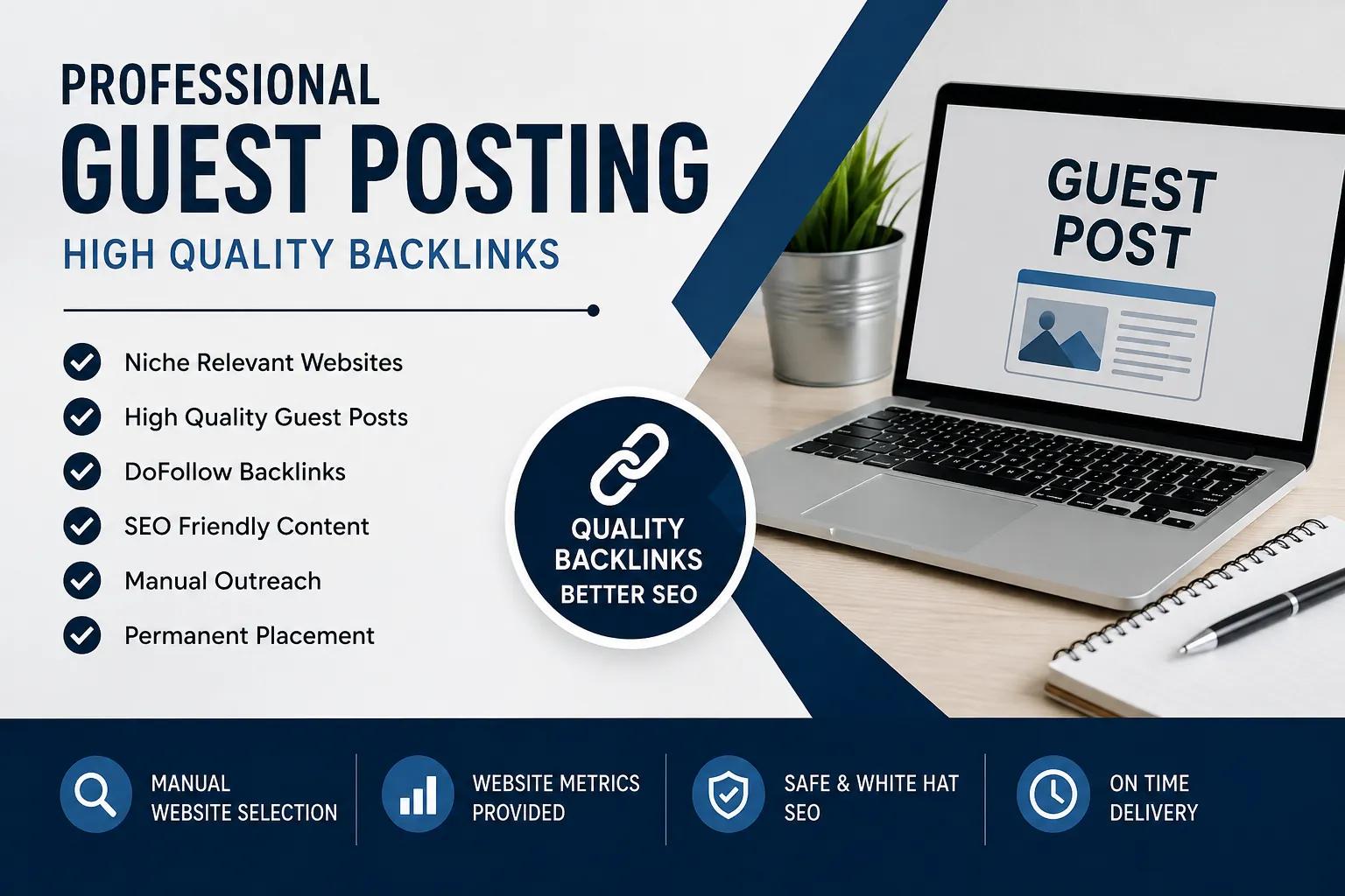 I Will Do High Quality Guest Posting for SEO