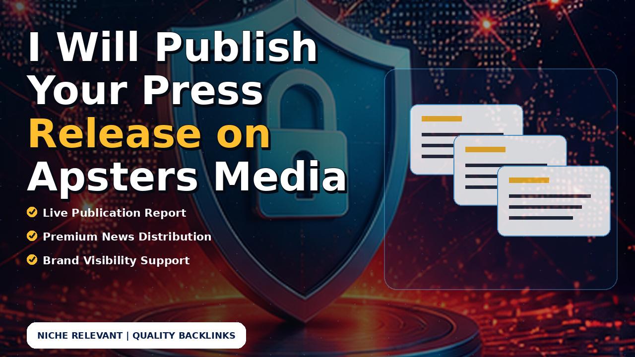 I Will Publish Your Press Release on Apsters Media