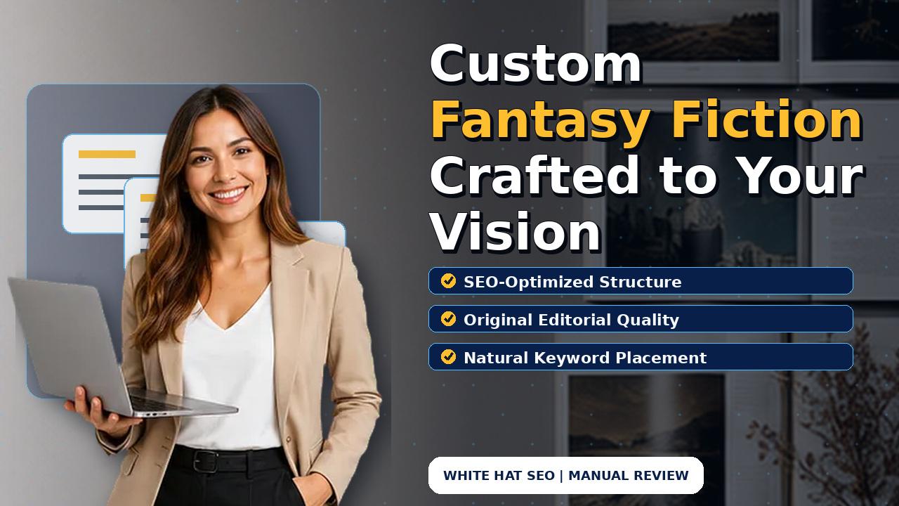 Custom Fantasy Fiction Crafted to Your Vision