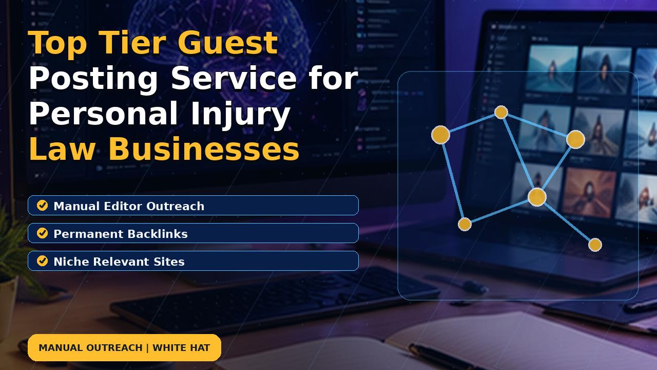 Top Tier Guest Posting Service for Personal Injury Law Businesses