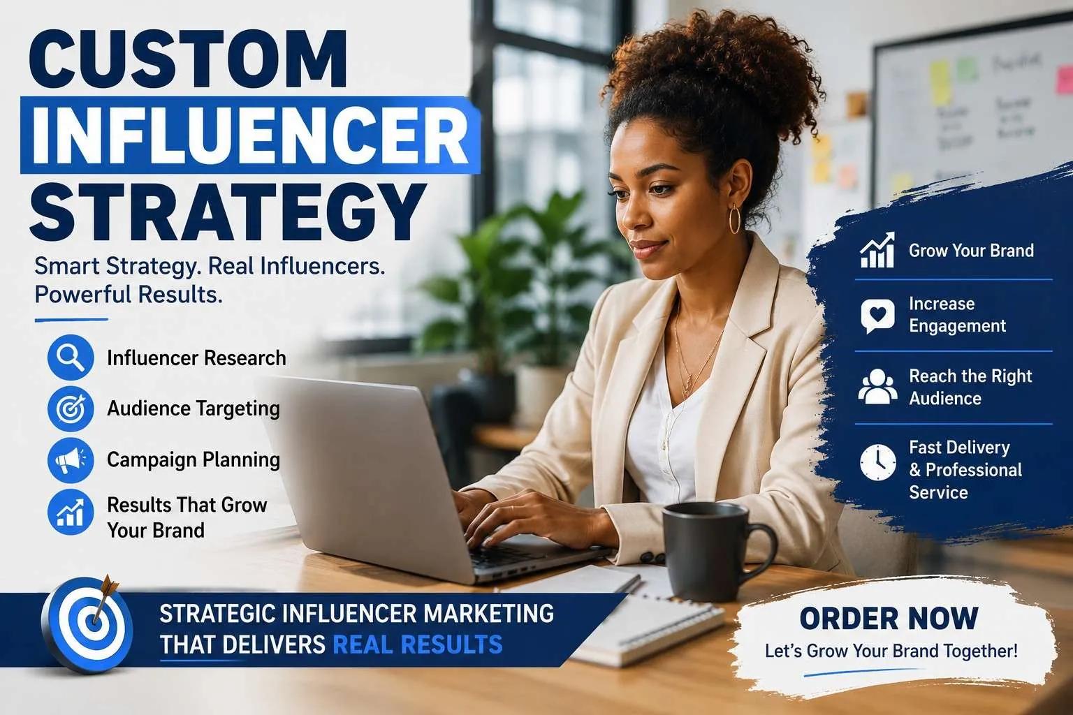 I will promote your brand with effective influencer marketin
