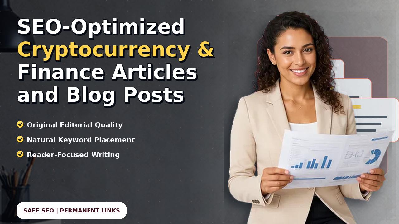 SEO-Optimized Cryptocurrency & Finance Articles and Blog Posts