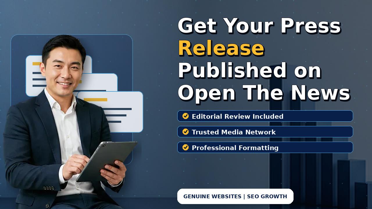 Get Your Press Release Published on Open The News