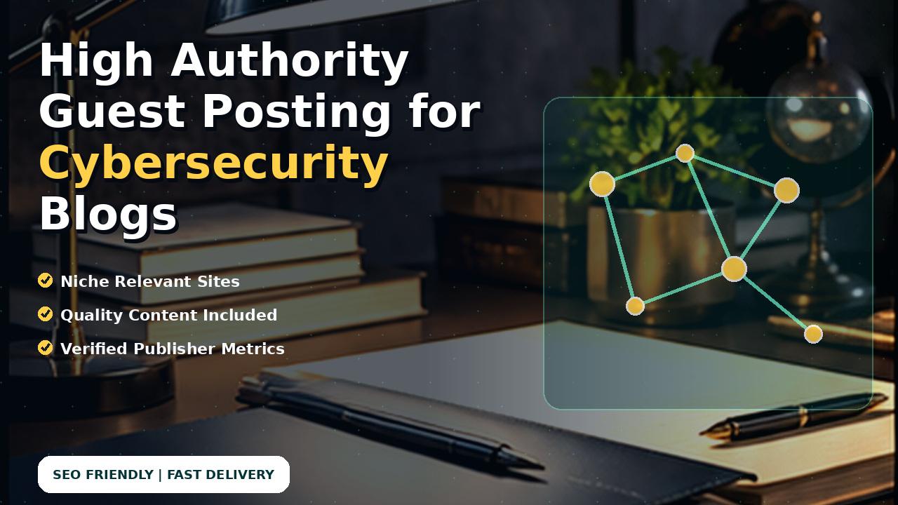 High Authority Guest Posting for Cybersecurity Blogs