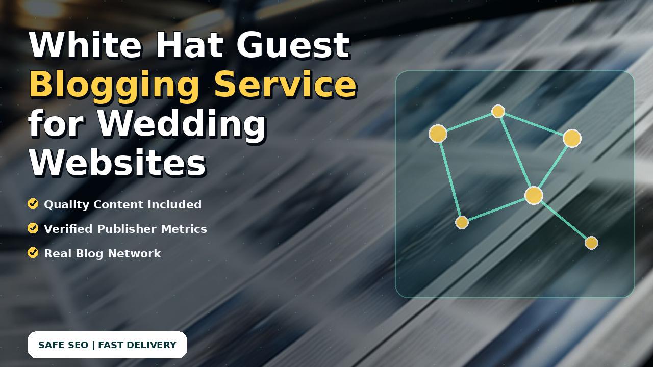 White Hat Guest Blogging Service for Wedding Websites
