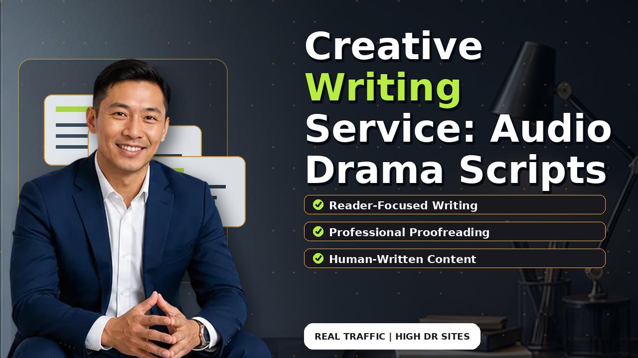 Creative Writing Service: Audio Drama Scripts