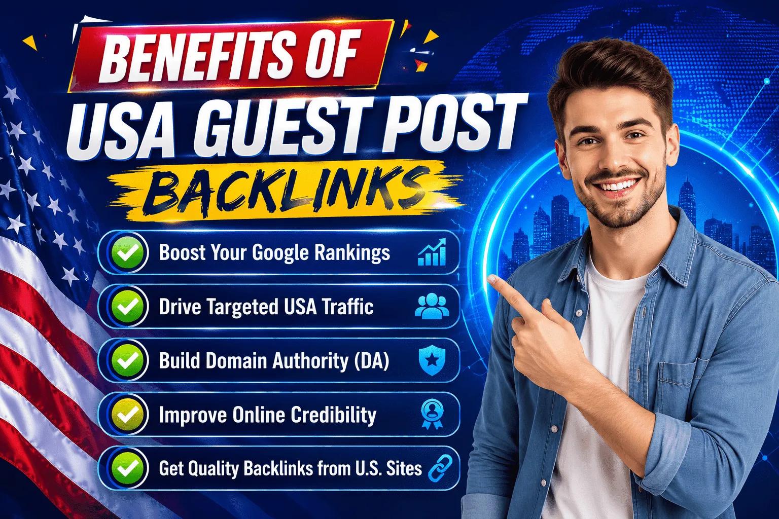 I'll get you high-authority USA backlinks for growth