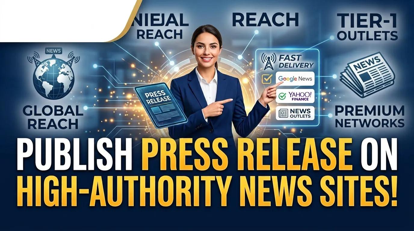 I will write and publish a professional press release