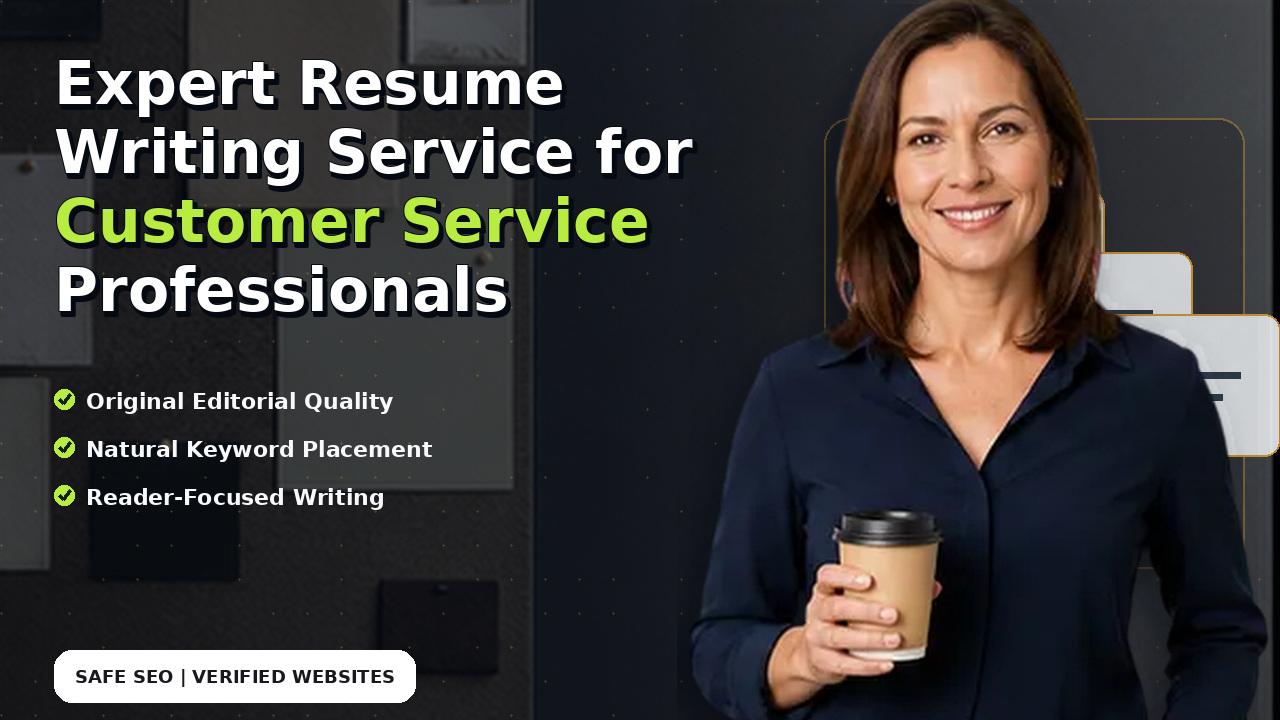 Expert Resume Writing Service for Customer Service Professionals