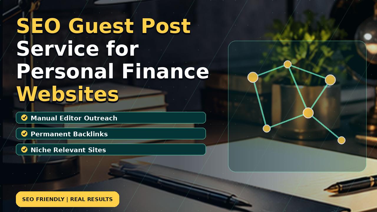SEO Guest Post Service for Personal Finance Websites