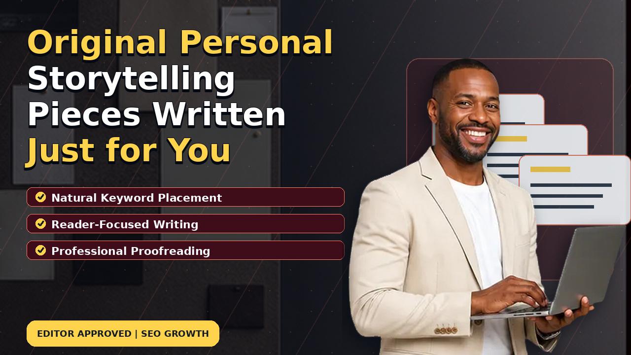 Original Personal Storytelling Pieces Written Just for You
