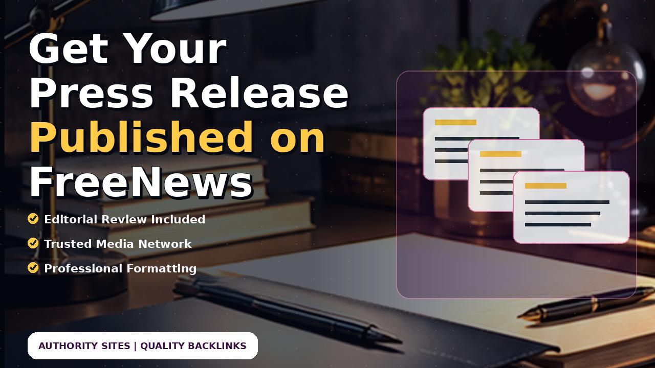 Get Your Press Release Published on FreeNews