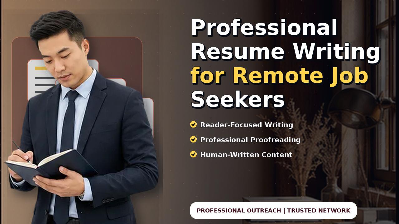 Professional Resume Writing for Remote Job Seekers