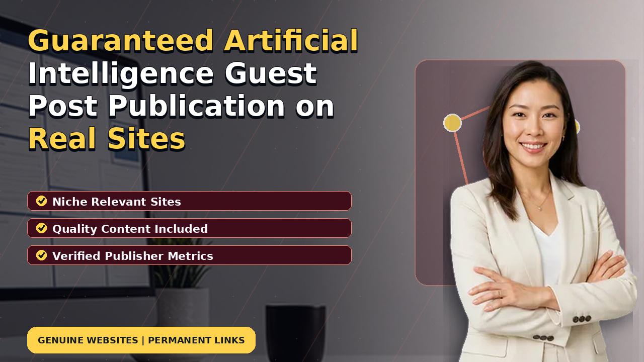 Guaranteed Artificial Intelligence Guest Post Publication on Real Sites