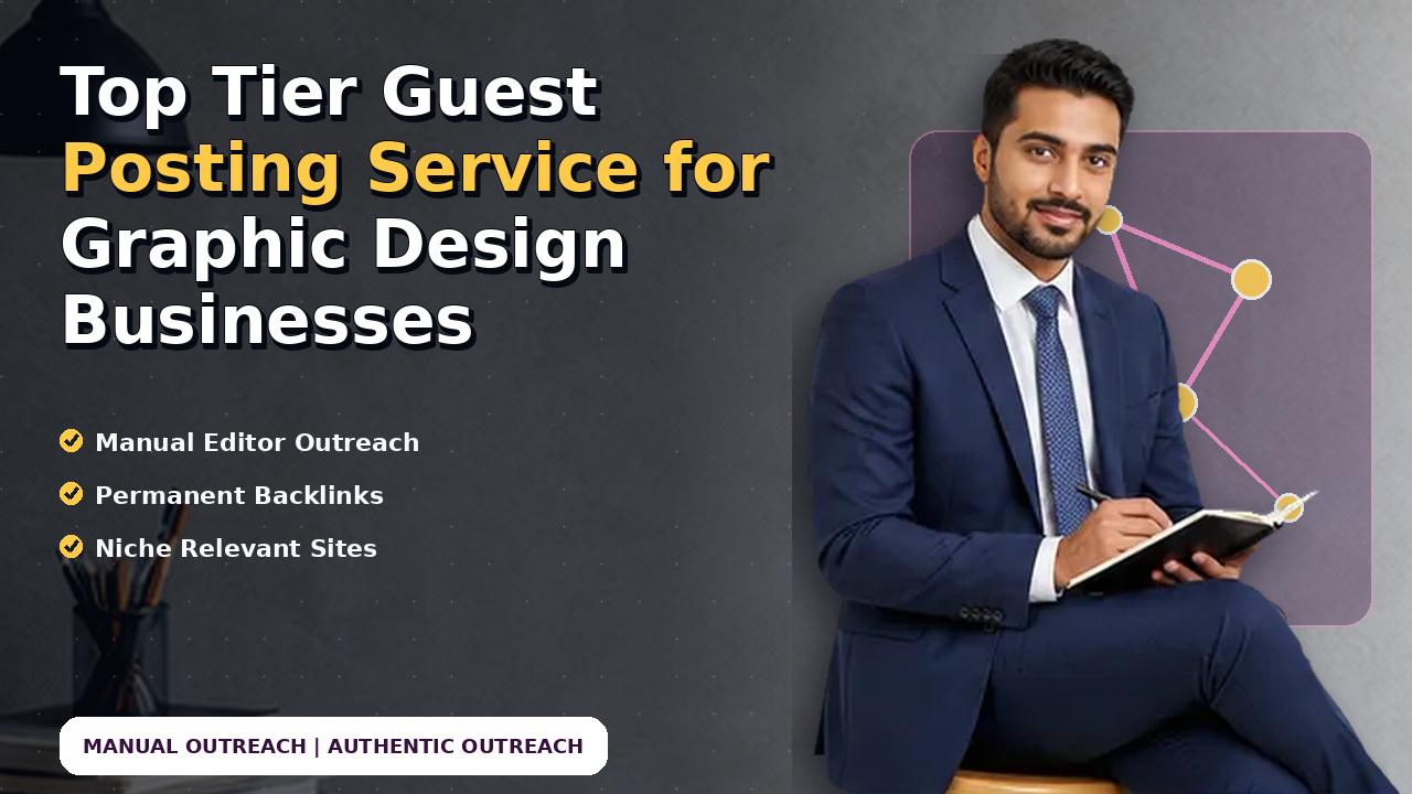 Top Tier Guest Posting Service for Graphic Design Businesses