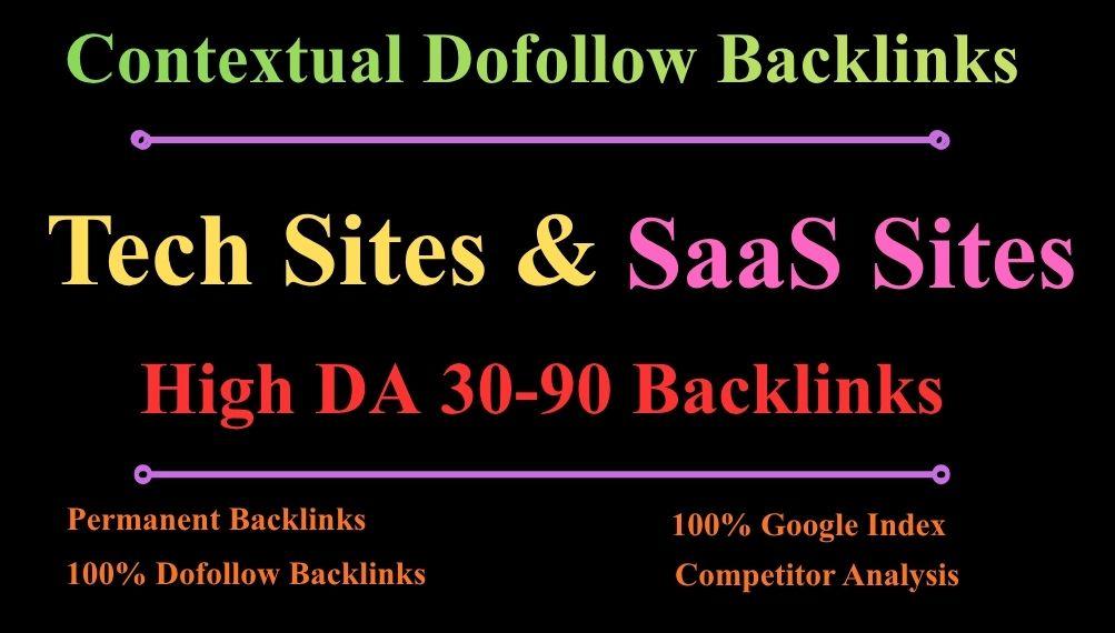 Get SAAS & Tech Guest Post on High DA/DR Sites