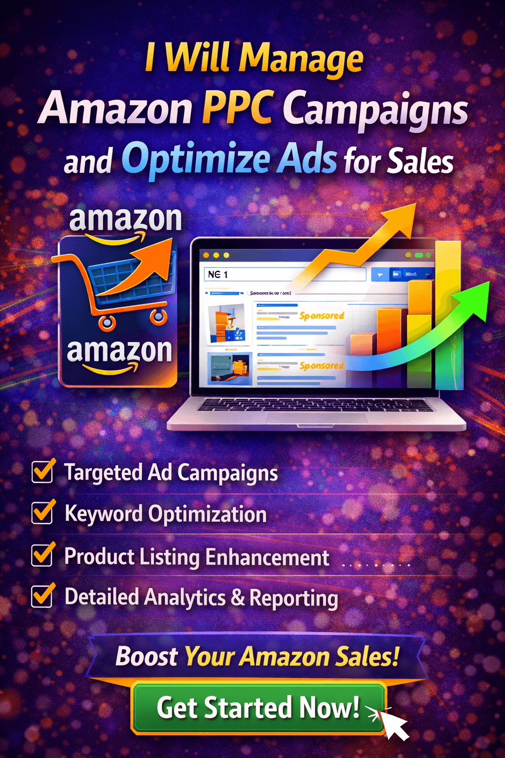 I Will Manage Amazon PPC Campaigns and Optimize Ads for Sales