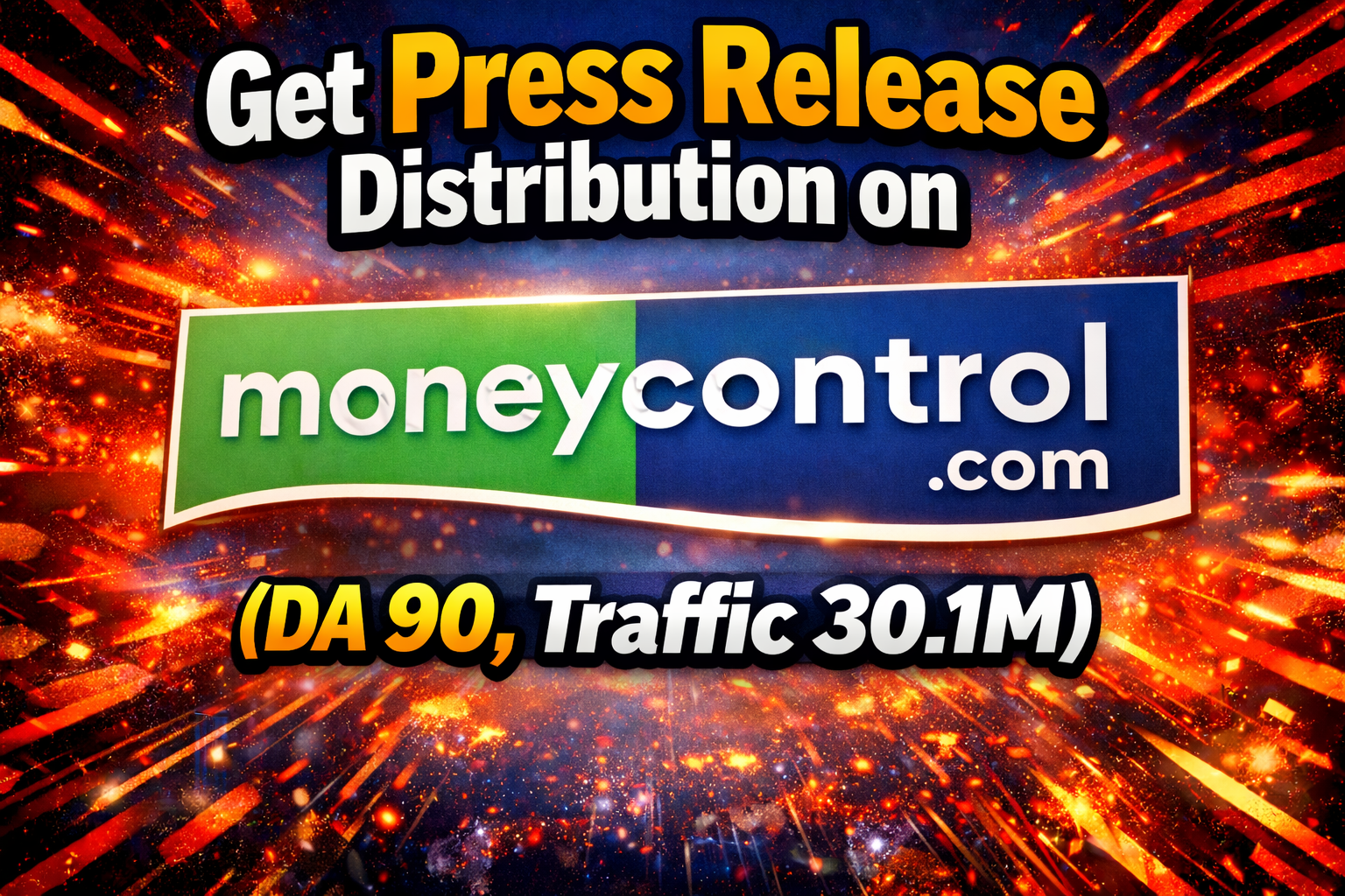 Get Press Release Distribution on Moneycontrol.com (DA 90, Traffic 30.1M)