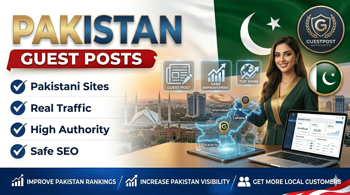 I will publish Pakistani guest posts on high traffic SEO blogs
