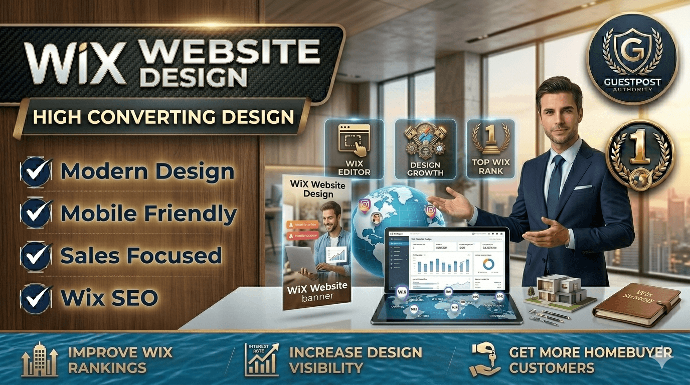 I Will Design High Converting Wix Website for Business and Ecommerce