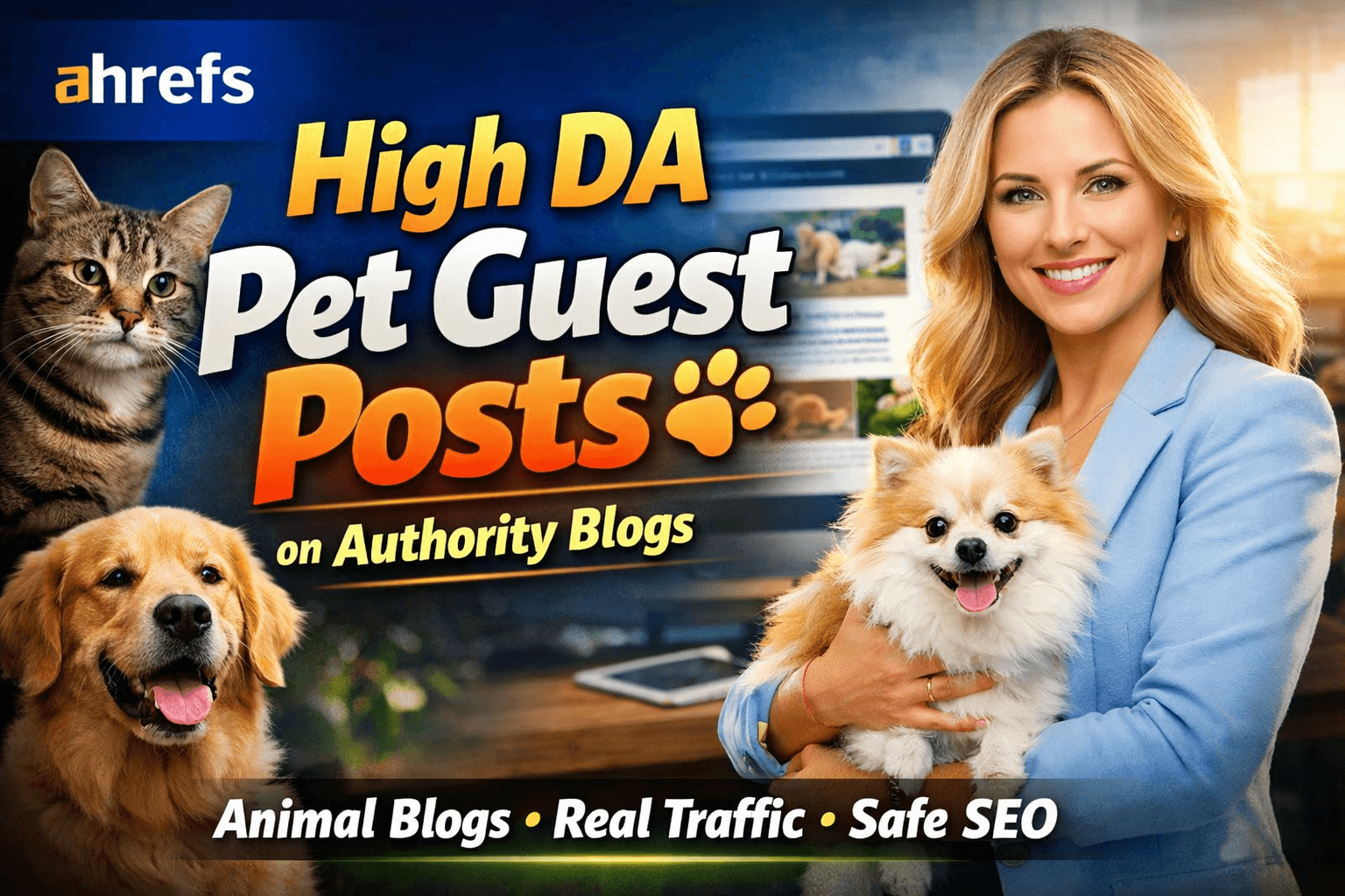 I Will Publish High DA Pet Guest Posts on High Authority Animal Blogs