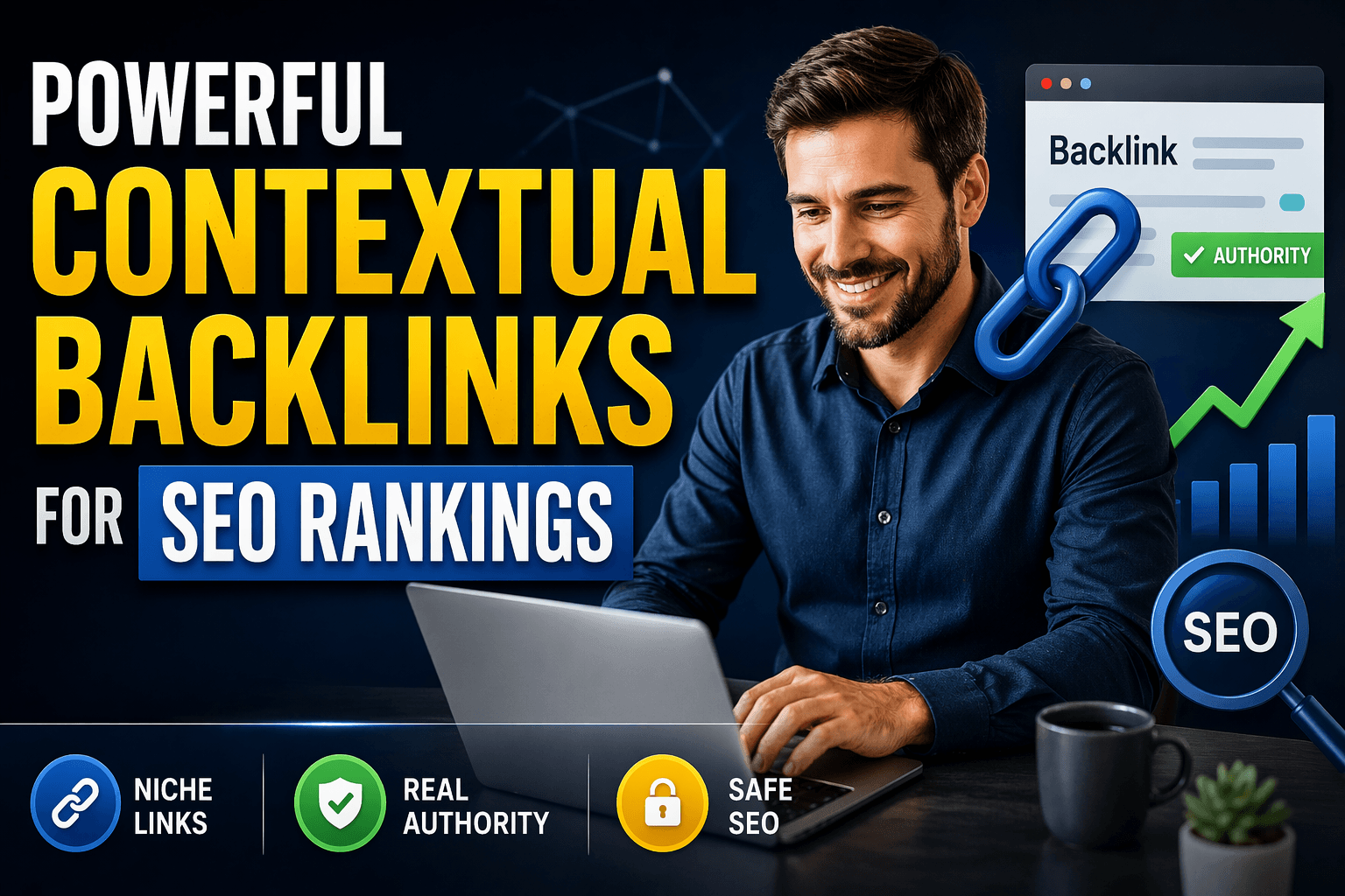 I Will Build Powerful Contextual Backlinks to Boost SEO Rankings