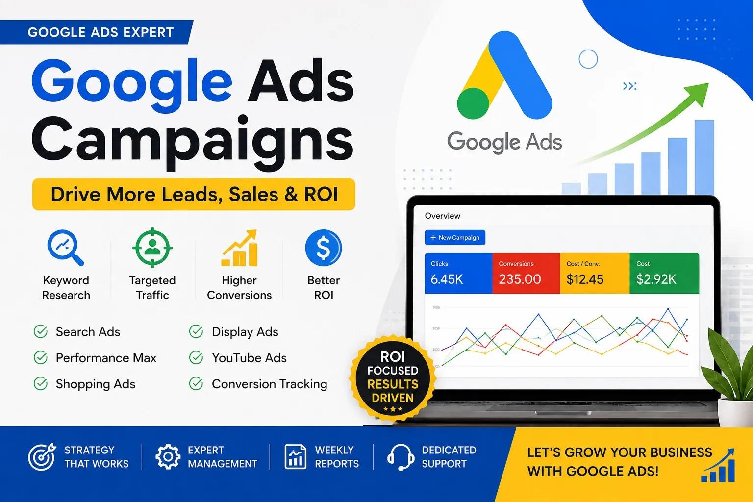 Google Ads Expert | PPC Strategist | ROI & Conversion