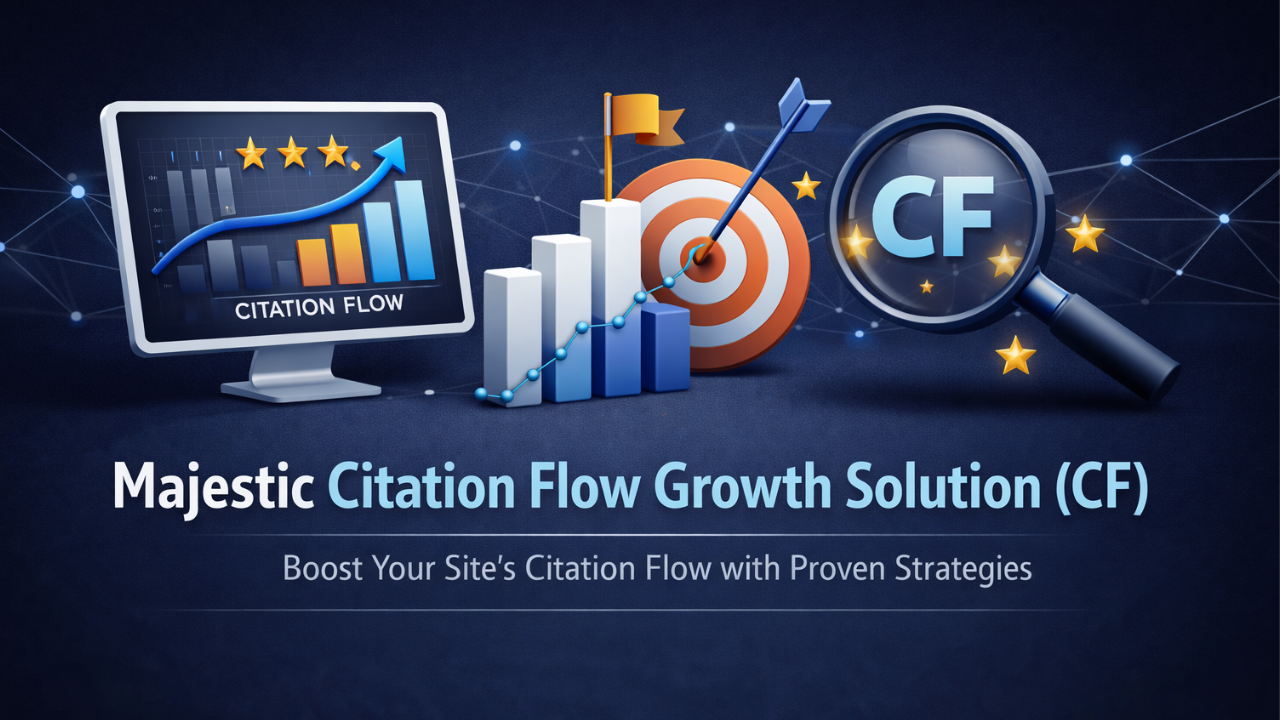 Majestic Citation Flow Growth Solution (CF)