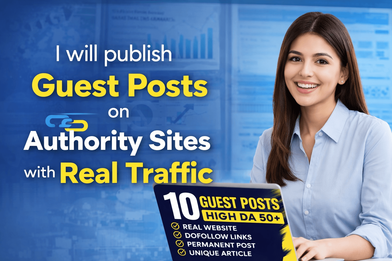 I will publish Guest Posts on Authority Sites with Real Traffic