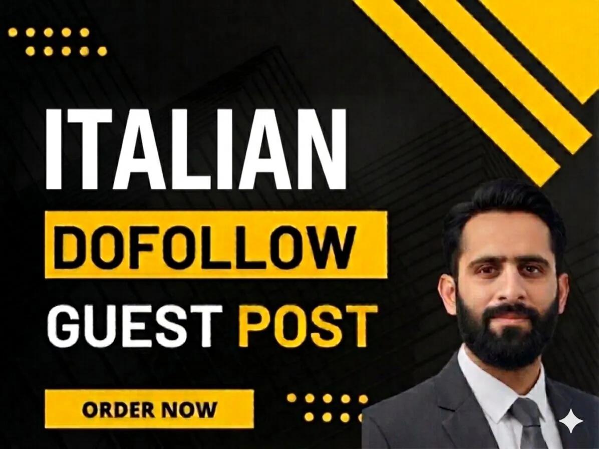 Italian guest post on high authority sites
