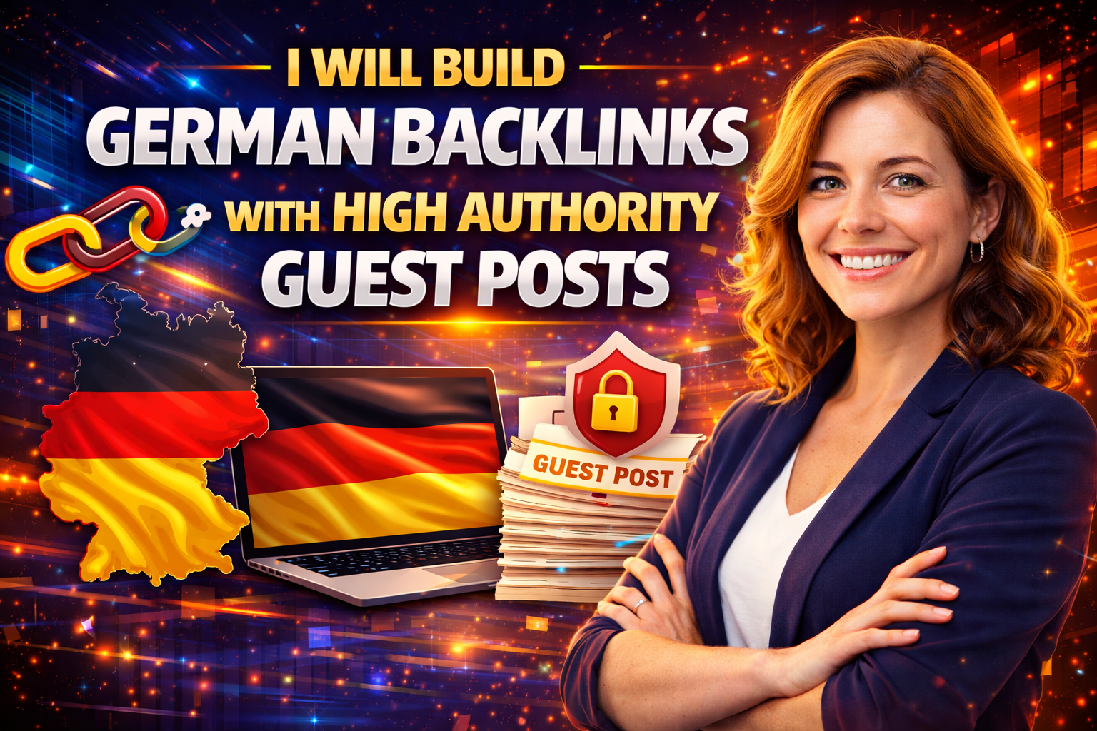 I Will Build German Backlinks with High Authority Guest Posts