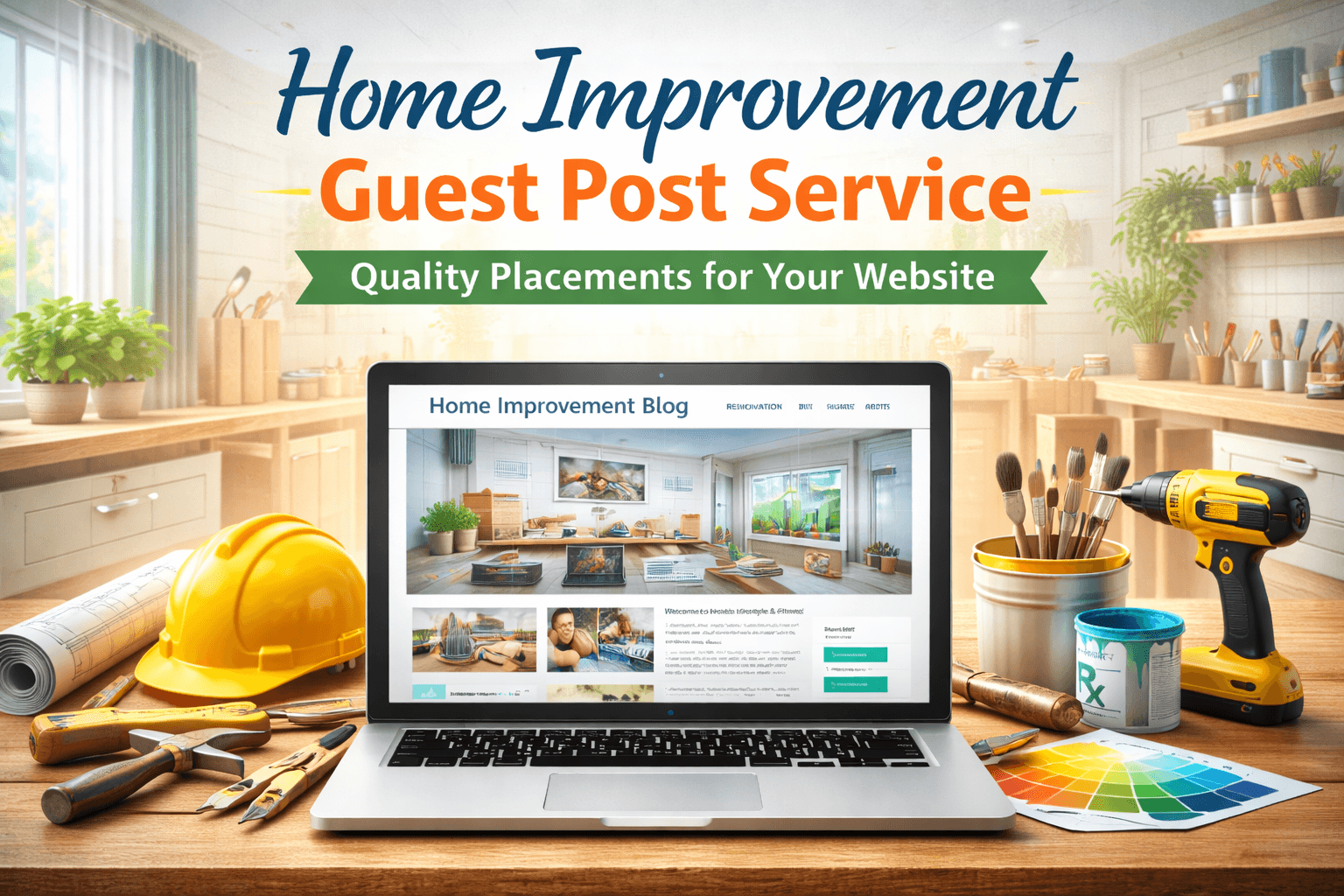 I will publish Home Improvement niche guest posts on high authority websites