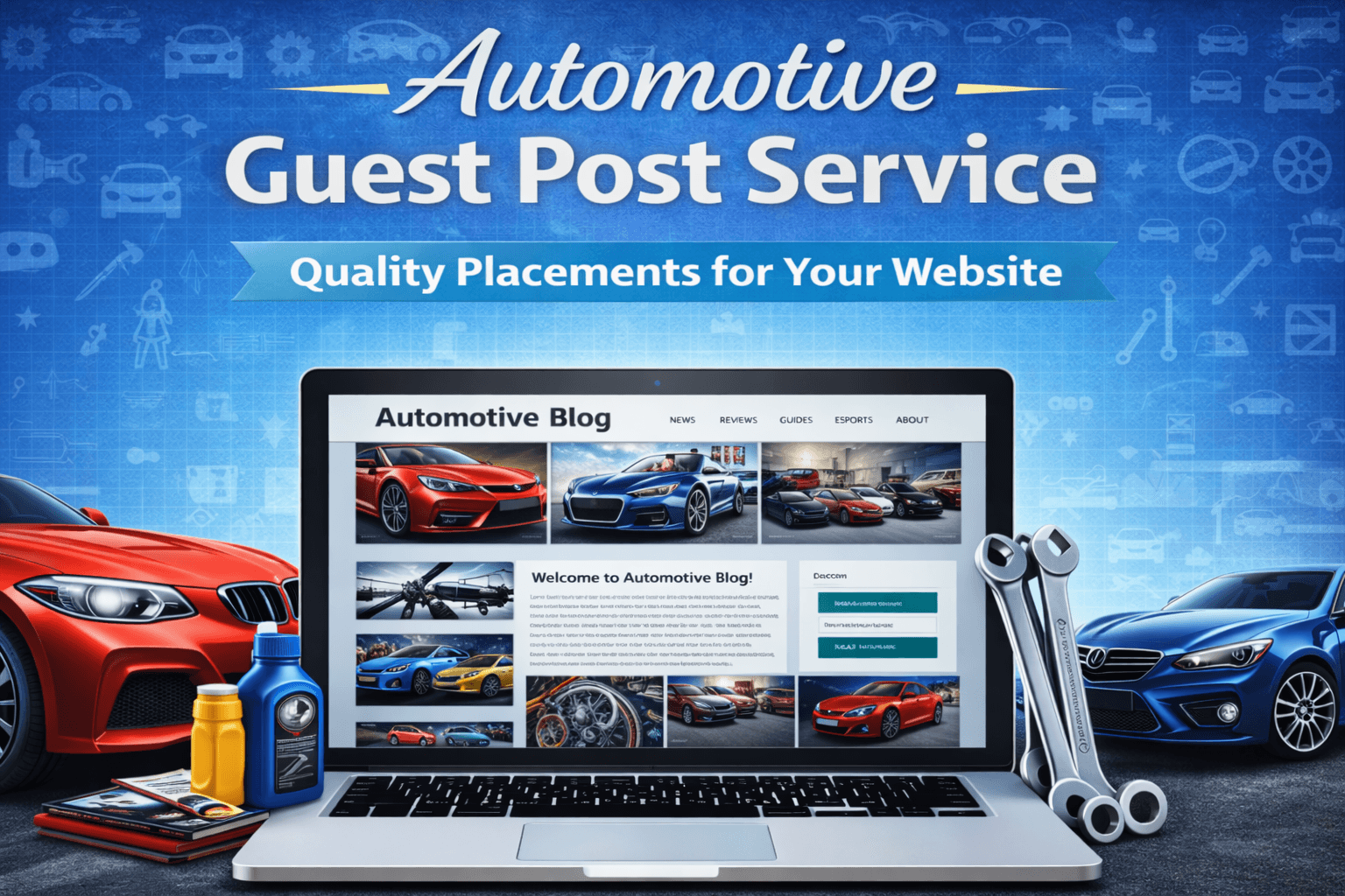 I will publish Automotive niche guest posts on high quality websites