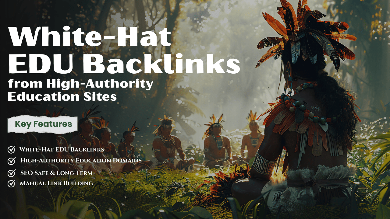 White-Hat EDU Backlinks from High-Authority Education Sites