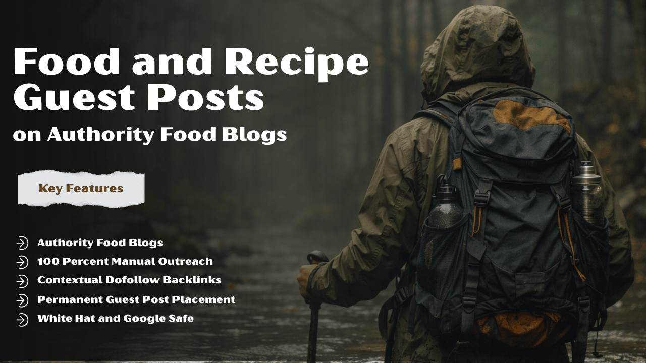 Food and Recipe Guest Posts on Authority Food Blogs