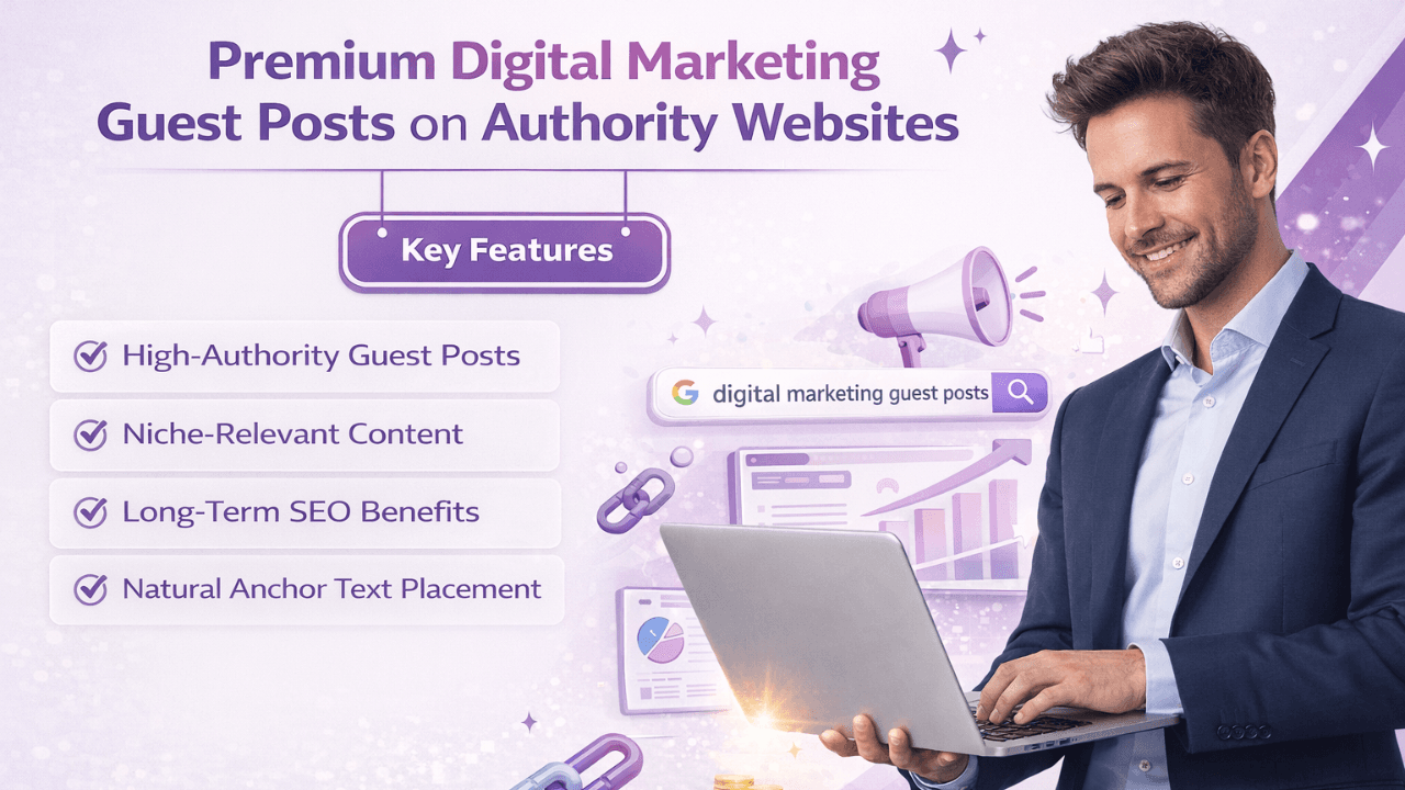 Premium Digital Marketing Guest Posts on Authority Websites