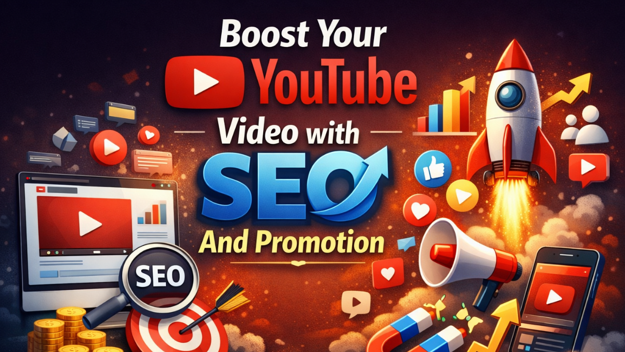 Boost Your Youtube Video with SEO And Promotion