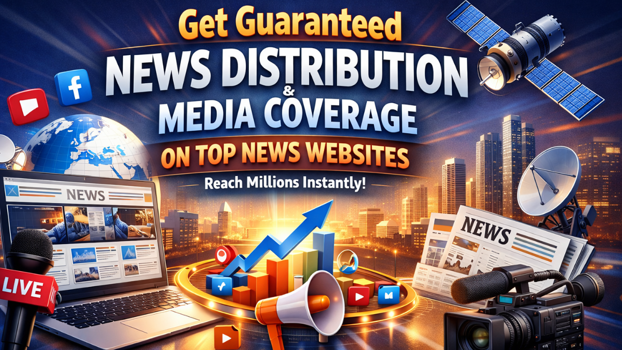 Get Guaranteed News Distribution & Media Coverage on Top News Websites (Diamond, Gold, Silver)