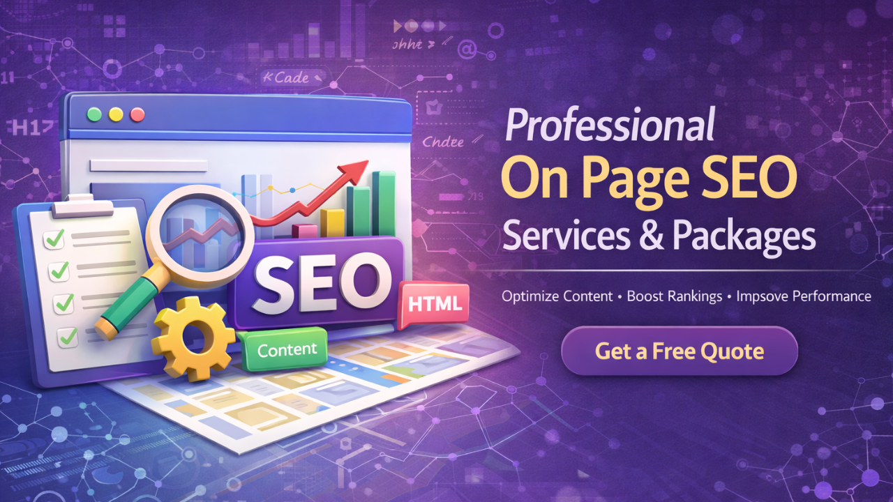 Professional On Page SEO Services & Packages
