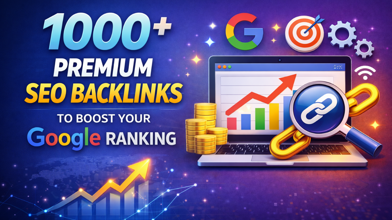 1000+ Premium SEO Backlinks to Boost Your Google Ranking
