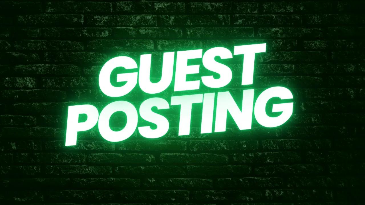 High-Quality Guest Posts