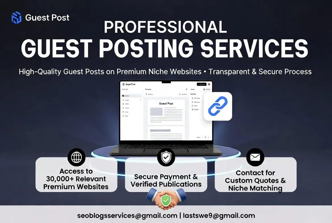 I provide you high quality Guest Post