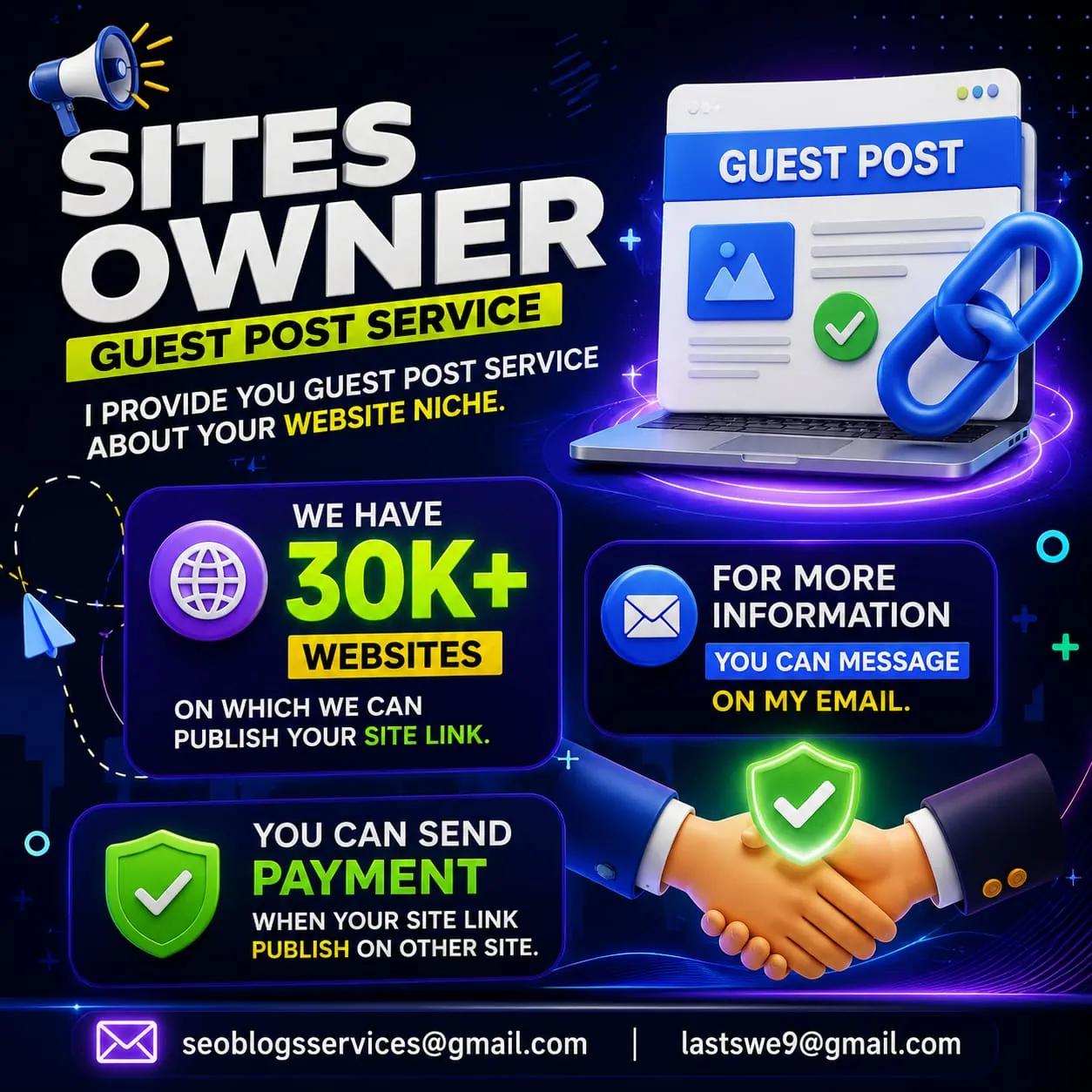 Supercharge Your SEO with Premium Guest Post Backlinks!